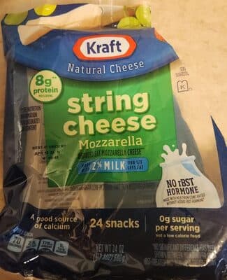 String Cheese Mozzarella 2%