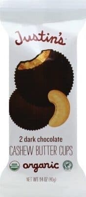 Dark Chocolate Cashew Butter Cups