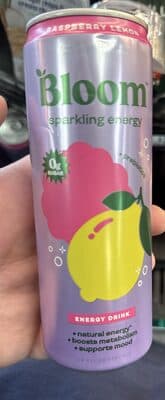 Raspberry Lemon sparkling energy
