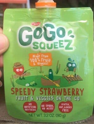 APPLE STRAWBERRY ZUCCHINI FRUIT & VEGGIE BLEND ON THE GO