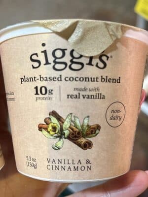 Vanilla Cinnamon Plant Based Yogurt