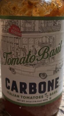 Tomato Basil CARBONE Italian Tomatoes + Basil