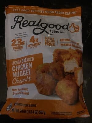 Lightly Breaded Chicken Nuggets
