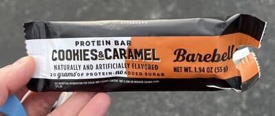 Protein Bar Cookies & Caramel