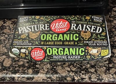 Organic Pasture Raised Eggs