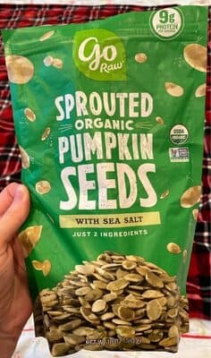 Organic Sprouted Pumpkin Seeds Sea Salt
