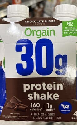 AJ - Chocolate Fudge Protein Shake
