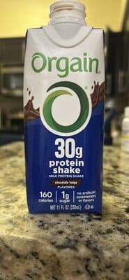 30g protein shake milk protein shake chocolate fudge flavored