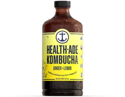 Organic Ginger-Lemon Kombucha