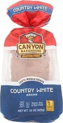 100% Whole Grain Bread Country White
