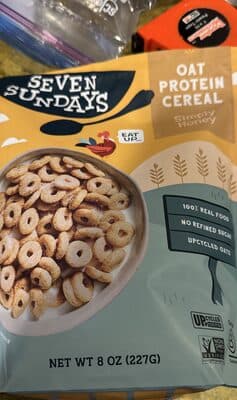 Oat protein cereal