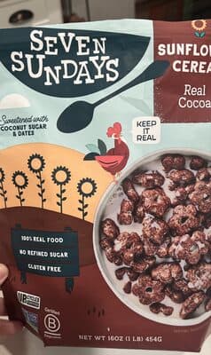 SUNFLOWER CEREAL Real Cocoa
