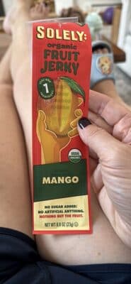 organic fruit jerky mango