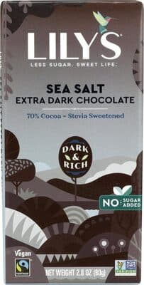 SEA SALT EXTRA DARK CHOCOLATE STYLE BAR