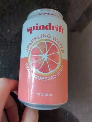Grapefruit Sparkling Water & Real Squeezed Fruit