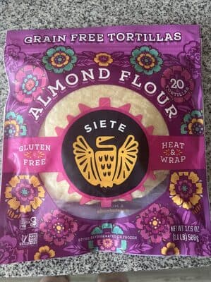 Almond Flour Tortillas
