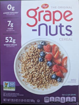 grape-nuts cereal