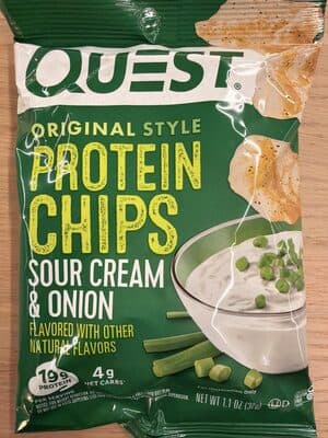 Sour Cream and Onion Original Style Protein Chips