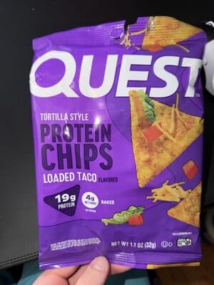 Tortilla Style Protein Chips