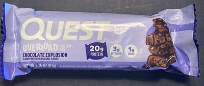 Overload Chocolate Explosion Protein Bar