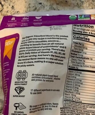 Organic Superfood Blend
