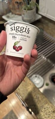 simple ingredient skyr BLACK CHERRY