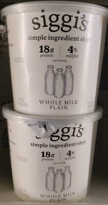 WHOLE MILK PLAIN Yogurt