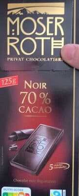 Chocolat noir degustation