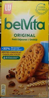 BelVita Original Petit Déjeuner pépites de chocolat