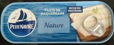 Filets de maquereaux nature