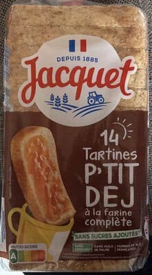 Tartines p’tit dej