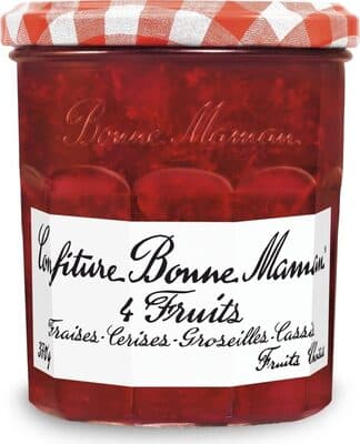 confiture bonne maman 4 fruits