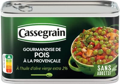Gourmandise de Pois à la provençale