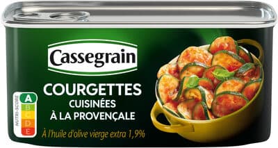 Courgettes à la Provençale 1/4