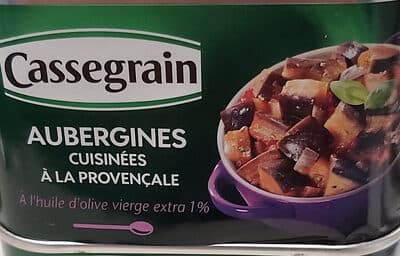 Aubergines cuisinées à la provençale
