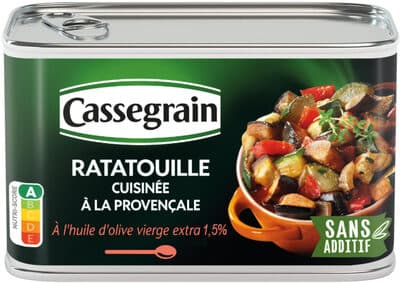 Ratatouille cuisinée à la provençale