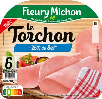 Le Torchon - Cuit à l'Etouffée - 25% de sel*