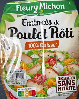 Emincés de Poulet - 100% Cuisse