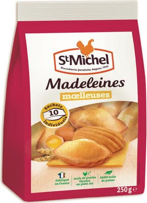 Madeleines moelleuses