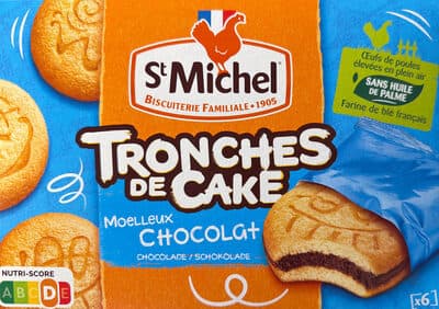 Tronches de cake - Moelleux Chocolat