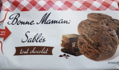 Bonne Maman - Chocolate Shortbread Cookies, 5.2oz (150g)