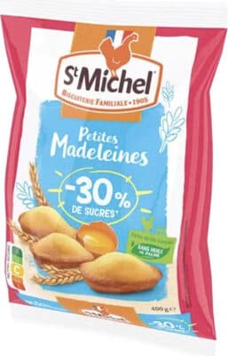 Petites Madeleines -30% de sucres