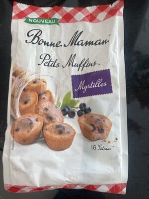 Petits Muffins (Myrtilles)