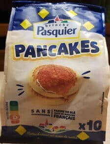 Pancakes sans conservateurs Farine de blé issue de Moulins Français