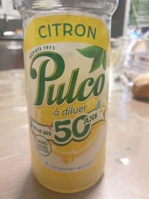 Pulco à diluer Citron