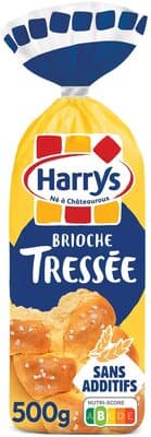 Brioche tressée à la main sans additifs