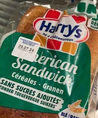 American Sandwich Céréales - Grains