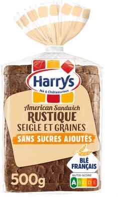 American Sandwich Rustique Seigle et Graines