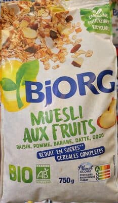 Muesli au fruit