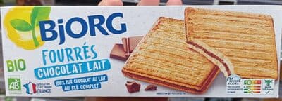 Fourrés Chocolat Lait